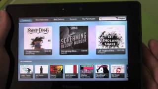 BlackBerry PlayBook Music App & 7digital Music Store screenshot 2