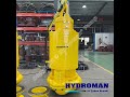 Hydroman® 150TJQ Electric Desilting Submersible Sand Pump #slurrypump #waterpump #dredgepump #pump