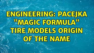 Engineering: Pacejka 