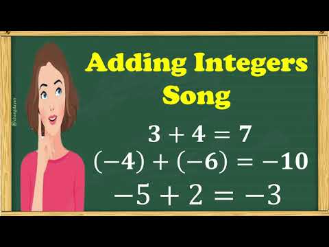 ADDING INTEGERS SONG|CHANG