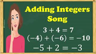 ADDING INTEGERS SONG|CHANG DAYAN|MATHEMATICS 7