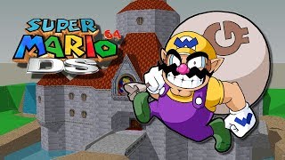 Super Mario 64 Ds - All Orange Wario Rabbit Locations - Nds