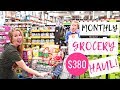 November 2018 Monthly Grocery Haul on a Budget