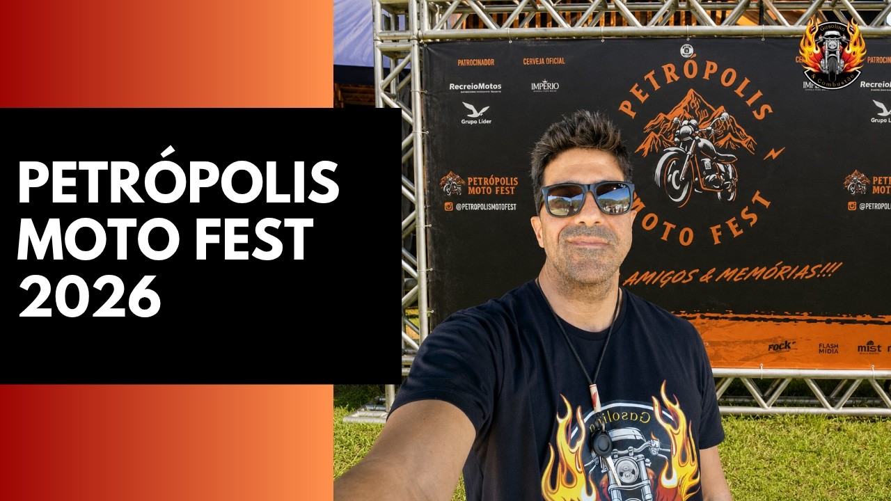 Fui conferir tudo que rolou no Petropolis Motofest 2026