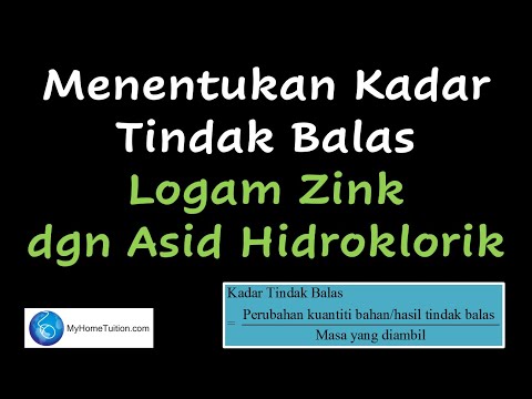 Video: Cara Menentukan Asid Hidroklorik Dengan Tindak Balas