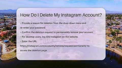 How Do I Delete My Instagram Account? - Everyday-Networking