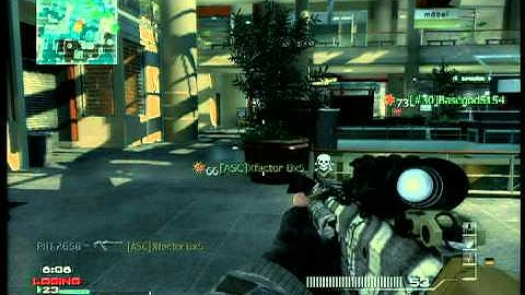 MW3 - ACR Thermal + Surpressed Gameplay