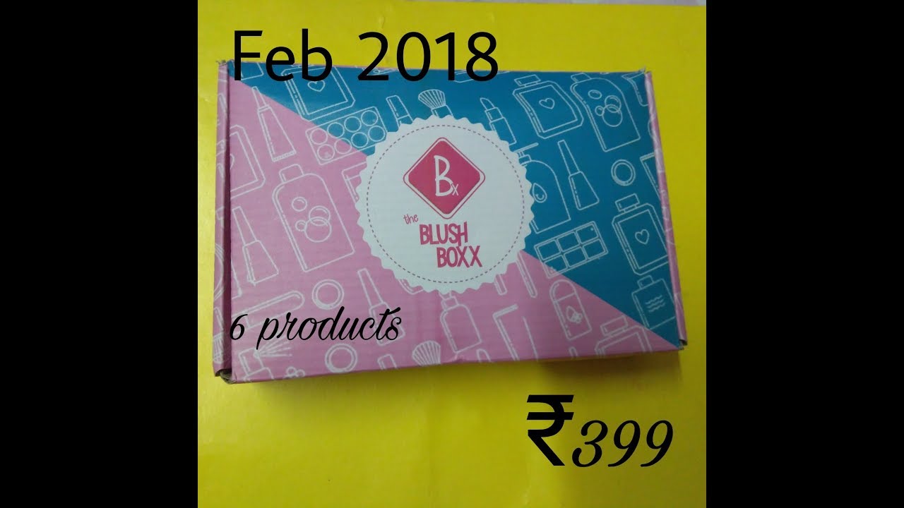 BlushBox February 2018 | tripti negi