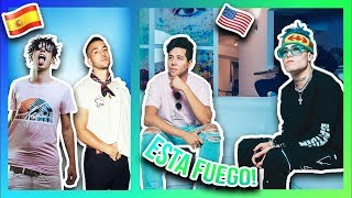 TRAPERO (ICY NARCO) de USA REACCIONA AL TRAP ESPAÑOL (KIDD KEO,C.TANGANA & ALEMÁN)