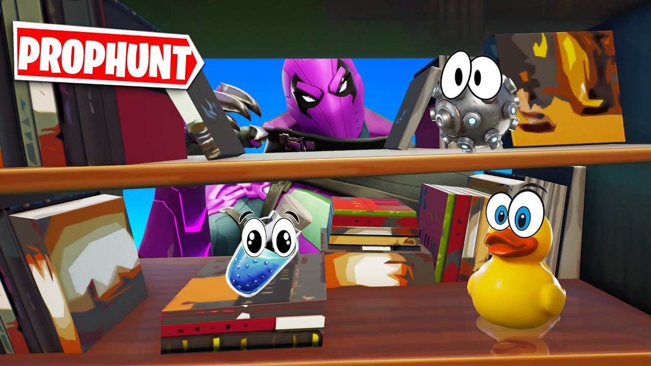 ER SIEHT UNS NICHT!! in Fortnite PROP HUNT mit @Odumanpique & @Embekay