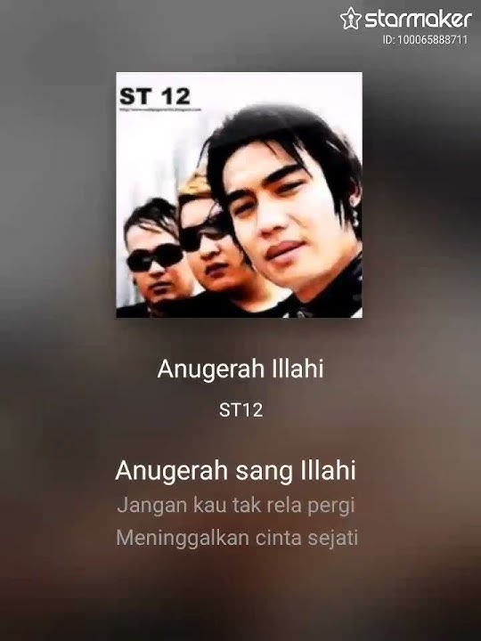 karaoke st12 - anugrah ilahi ( gabut )