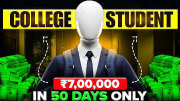 How I Made ₹7 Lakhs in 50 DAYS as a Student (My Exact Strategy) 🤑