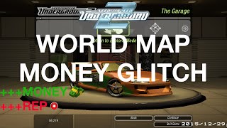 NFS Underground 2: MONEY GLITCH (World Map)
