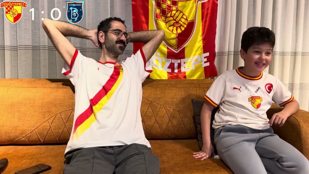 Fanatik Göztepeliler Başakşehir Maçını İzliyor- Göztepe 4 -1 Başakşehir Tepki Videosu