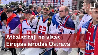 Atbalstītāji no visas Eiropas ierodas Ostravā