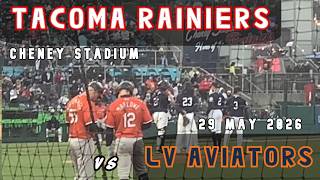 Tacoma Rainiers vs Las Vegas Aviators, Fri. 5/29/26