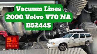 Vacuum Lines 2000 Volvo V70 NA B5244S