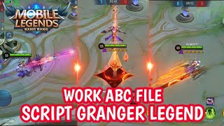 Free Skin Granger Legend Starfall Knight Full Voice Game And Effect Recal