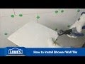 How To Tile a Shower Wall