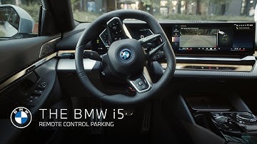 The new BMW i5 - Remote Control Parking