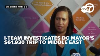 Information DC mayor admits to not following her own rules for a $61,930 trip to the Middle East Guide