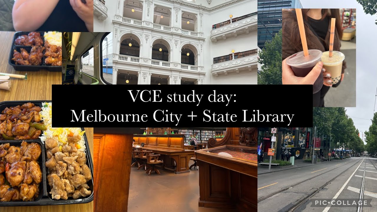 State Library Cbd VCE Study Vlog: Melbourne CBD and State Library - YouTube