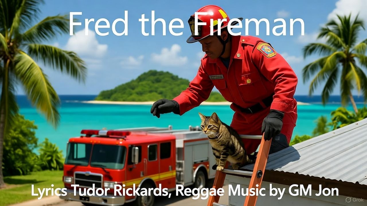 Fireman Singer Fred the Fireman | Catchy Reggae Tune | Lyrics Tudor Rickards | Music ...