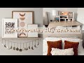 BEDROOM MAKEOVER (modern boho)