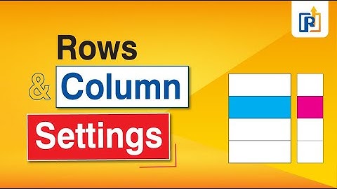 Rows and Column Settings in InDesign | How to increase rows height in indesign | indesign tutorial