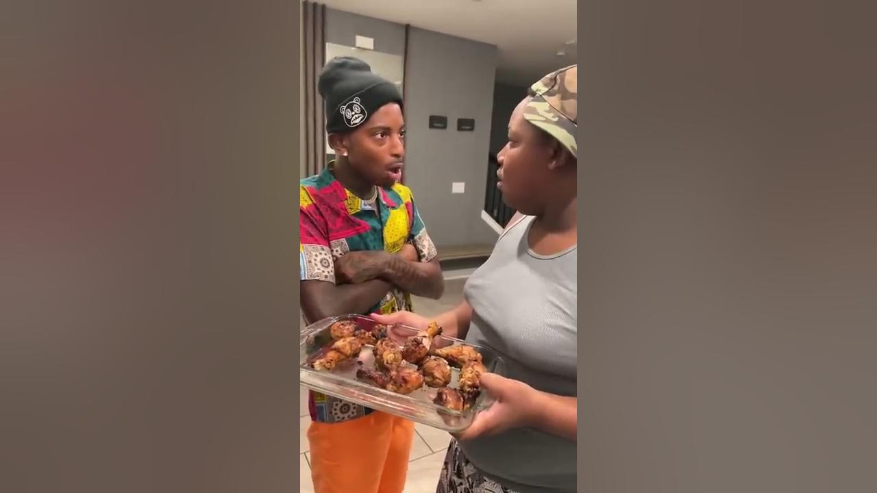 Hungry Kid Gets Caught In Kitchen Late at Night..🍗🌭🍔
