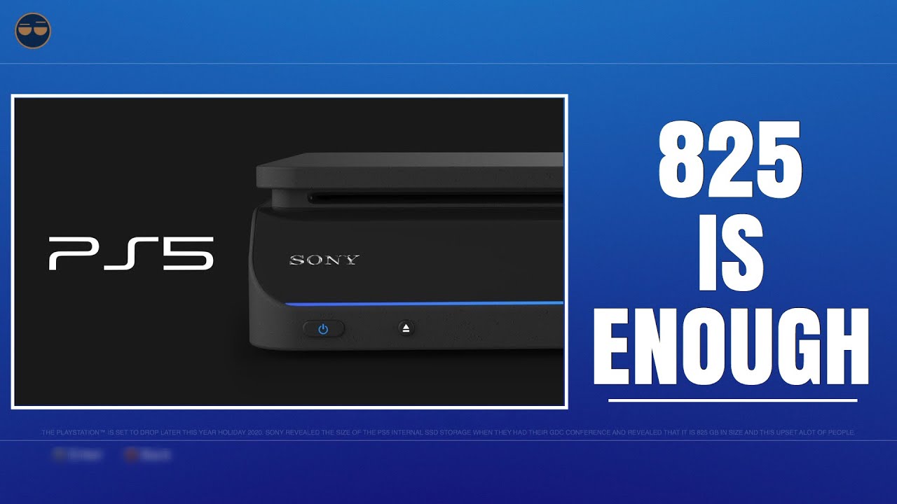 Console playstation 5 825gb ssd