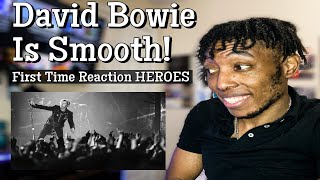 First Ever Reaction To David Bowie Heroes | This Guy Is Smooth!