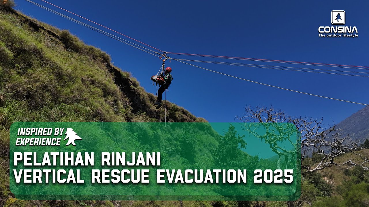 PELATIHAN RINJANI VERTICAL RESCUE EVACUATION | 2025