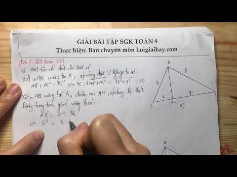 Video Giải bài 1 trang 68 SGK toán 9 tập 1 - youtube