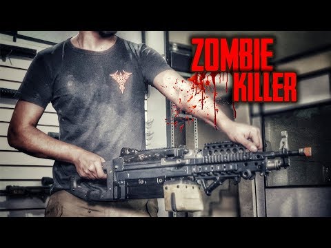 M249 COM KIT ZOMBIE KILLER | PREPARADO PARA O APOCALIPSE