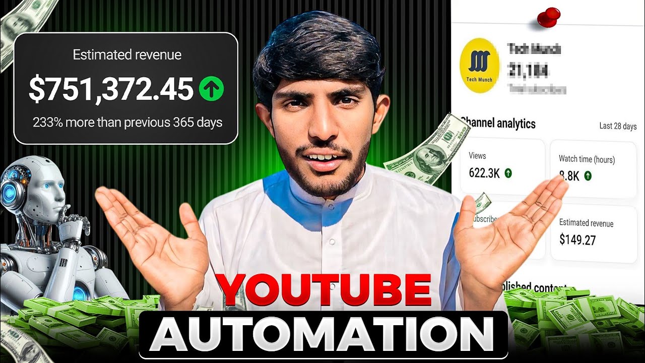 Bina Face K YouTube Sy Earning 🤑💸 YouTube Automation Ki Real Story 📸