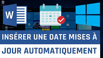 Comment supprimer la date automatique sur Word ?