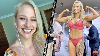 EBANIE BRIDGES ON HOW BOOB SIZE MOVED HER UP A WEIGHT CLASS TALKS FUNNY INJURY STORY FUTURE GOALS