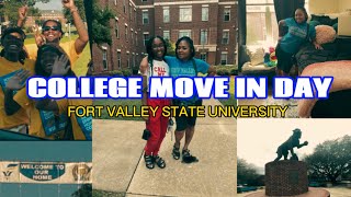 OFFICIAL MOVE IN DAY VLOG #FVSU #HBCU #moveinday