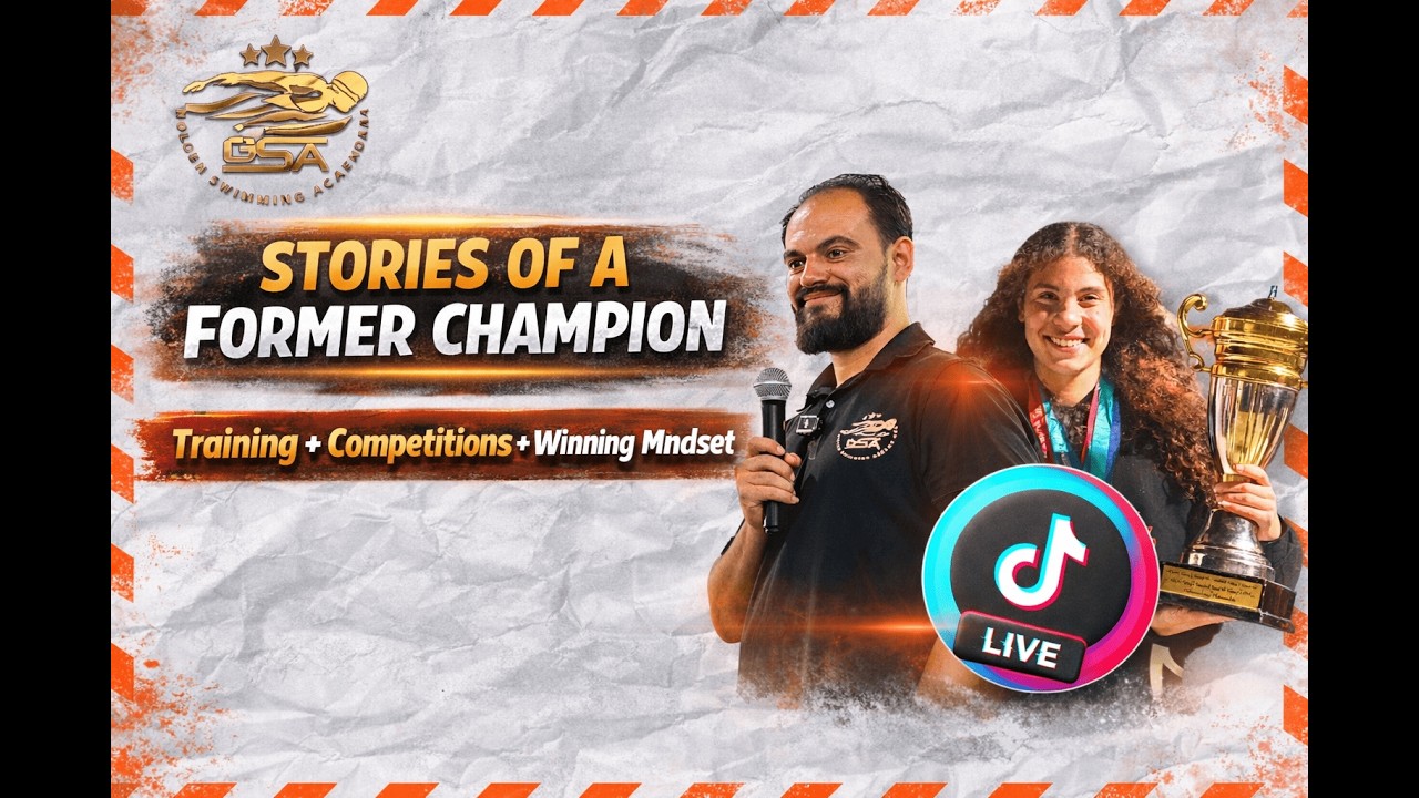 حلقة مختلفة مع البطلة نور محمد مواقف حقيقية من جوّه البطولات  خبرات عملية للسباحين والأهالي و أسئلة