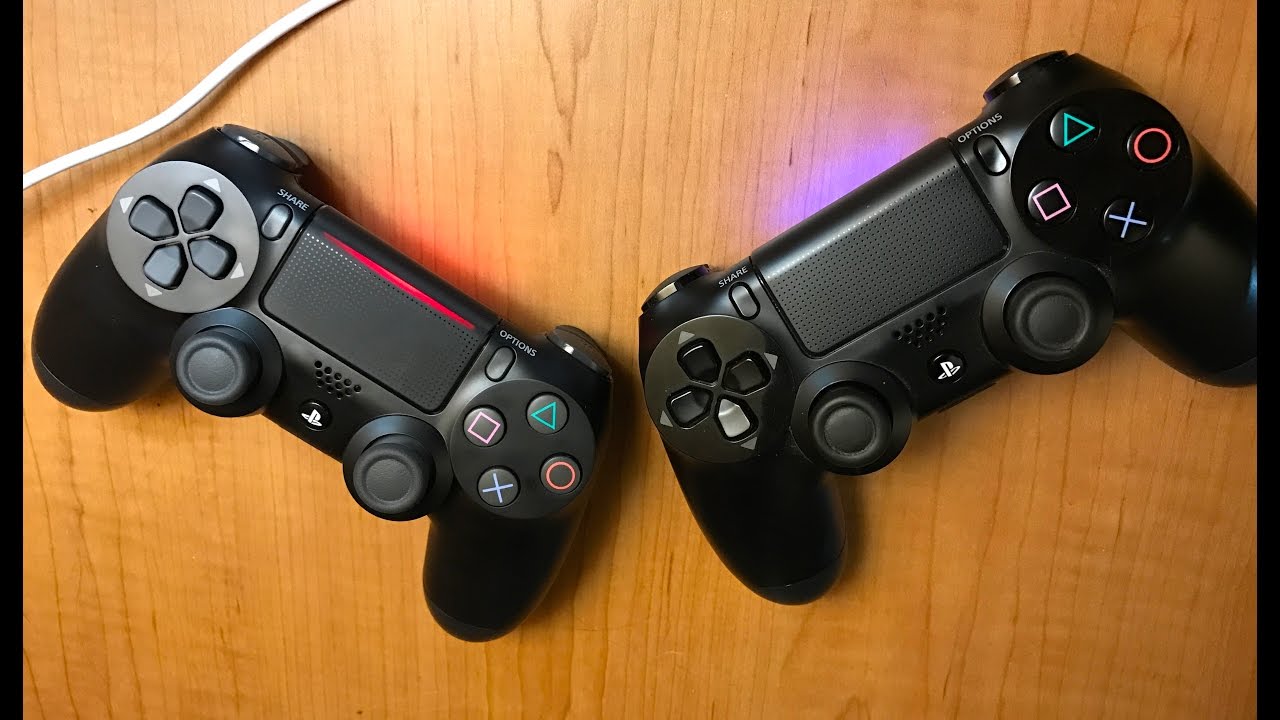 gå ind Pompeji Kano New PS4 Dualshock 4 Controller vs Old Model - YouTube
