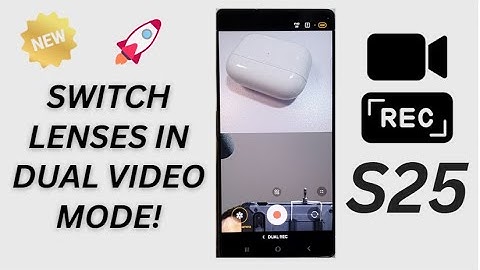 🎥 How to Switch Camera Lenses for Dual Video Recording on Samsung Galaxy S25/S25+/Ultra 📱