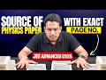 JEE Advanced PHYSICS Paper Sources with *EXACT PAGE NUMBER*😱 || JEE 2026