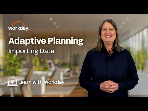 How to Import Data | Workday Adaptive Planning