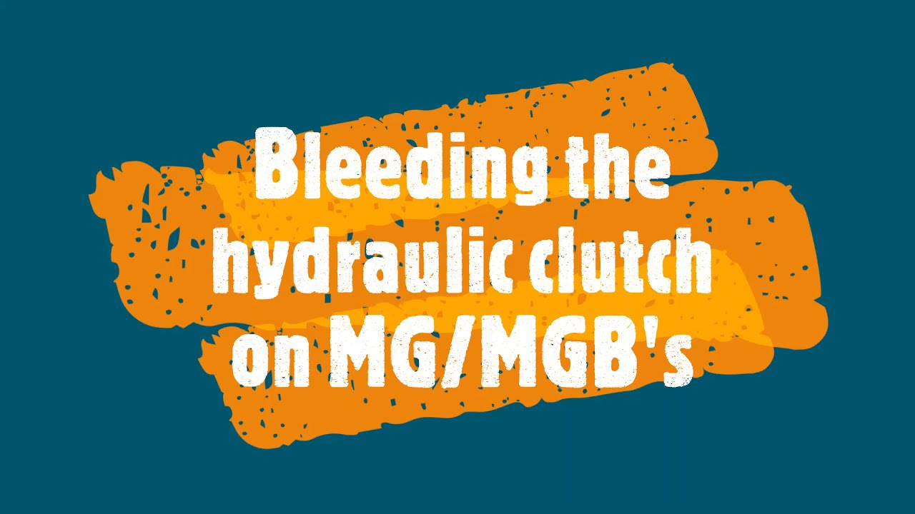 Easy-peasy MG Midget hydraulic clutch bleeding