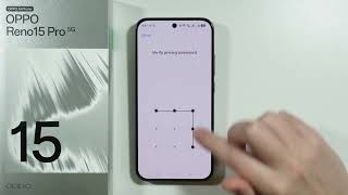 OPPO Reno 15 Pro: How to Enable Fingerprint for App Lock screenshot 2