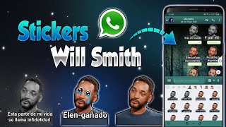 NUEVO PACK FRESCO STICKERS DE WILL SMITH ENGAÑAO PARA WHATSAPP | LOS MÁS INCREÍBLES Y SAD | 2,020🔥 screenshot 5