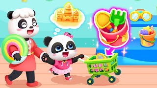 Baby Panda's Games: Supermarket #4 - Help Miumiu to Buy Something for Picnic - BabyBus Game screenshot 3