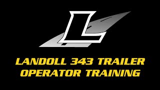Landoll 343 Container Trailer Operator Training