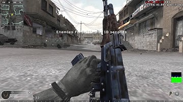 CoD 4 slowmotion test (500fps)